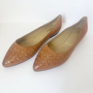Trotters Estee Woven Slip on pointy toe flats
